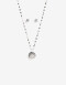Bijouterie Set Exclusive Edition Set Aros Pasantes Y Cadena Plata 925 - Plateado Rodio