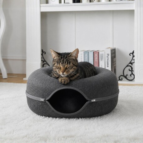 Cama - Cucha Dona Para Gato Mediano Cama - Cucha Dona Para Gato Mediano