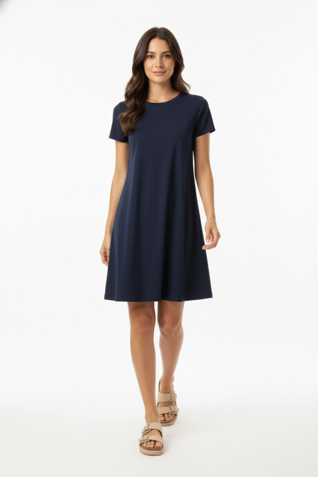 Vestido Cradok Azul Marino