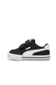 Champion Puma niños Court Classic Vulc Velcros Negro