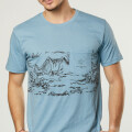 T-SHIRT WAIKO RUSTY Celeste