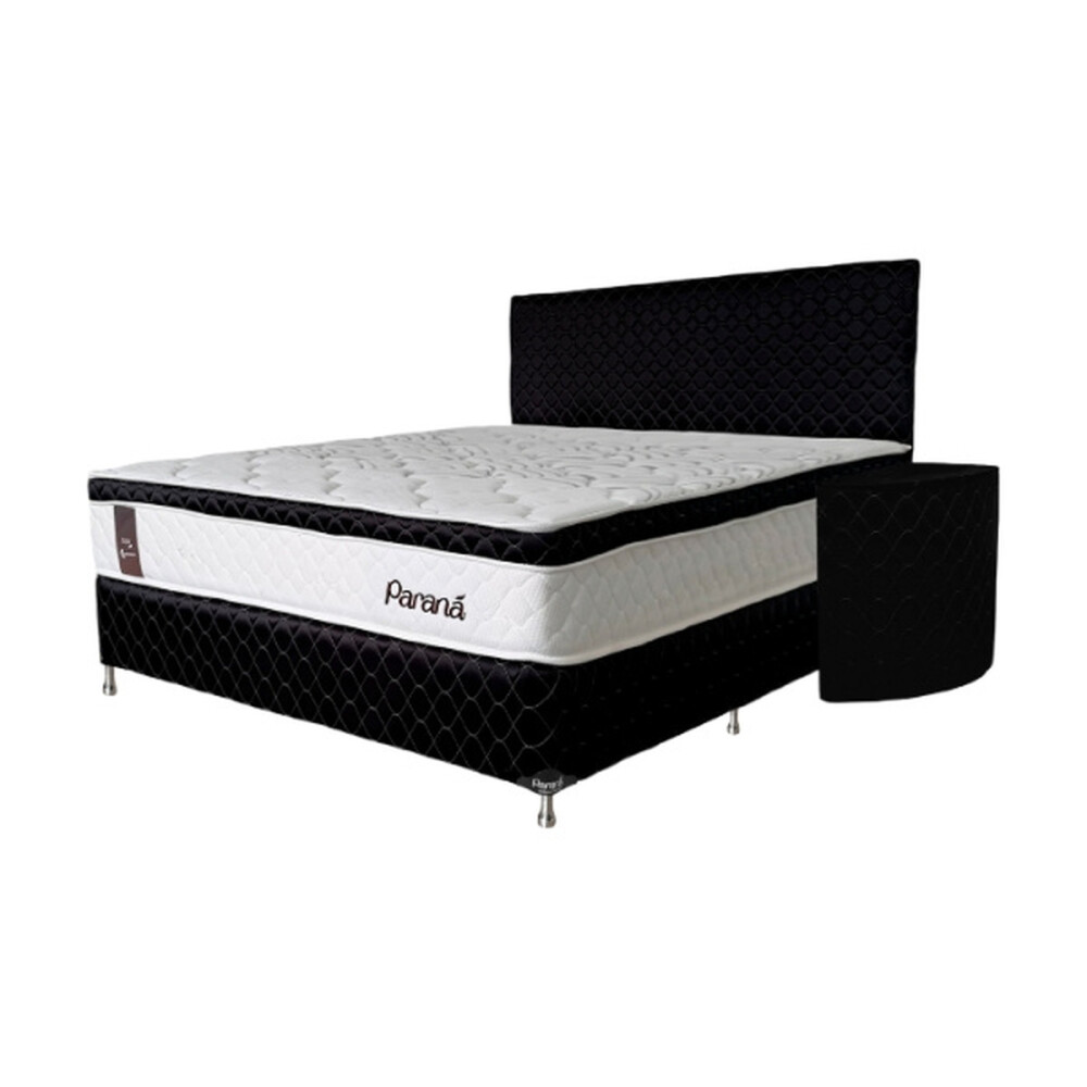 SOMIER COMPLETO ENJOY 1.40X1.90 100KG + 2 ALMOHADAS PARANA Unica