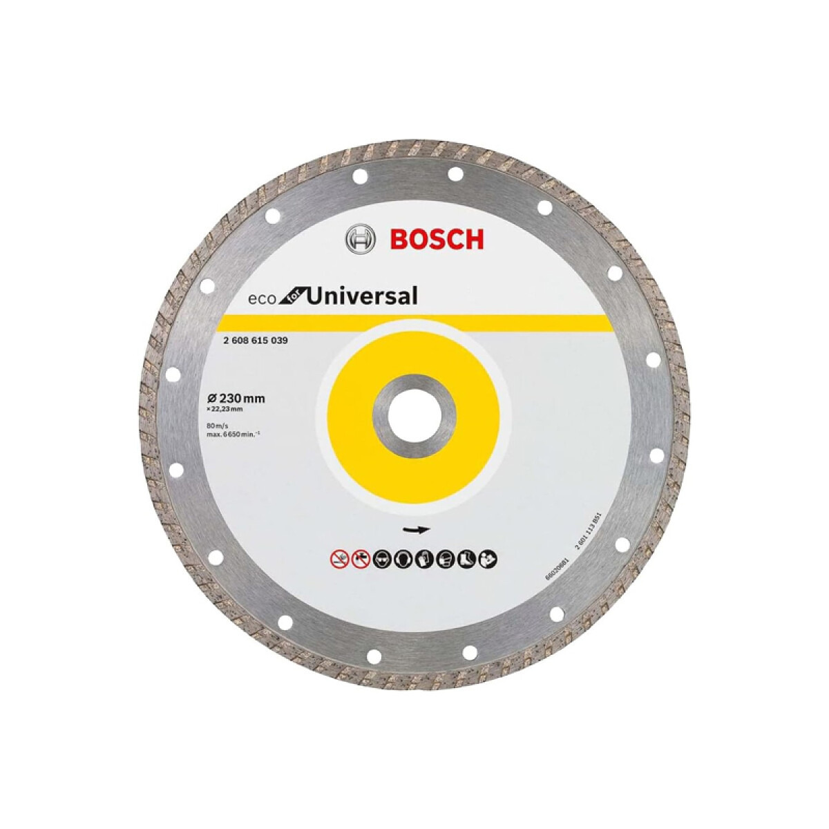 Disco diamantado turbo Ø230mm Eco Universal Bosch - BS3242 