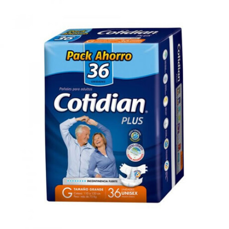 Cotidian Plus Grande x36 Pañales – Pack Pañales Grandes Bebé Cotidian Plus Grande x36 Pañales – Pack Pañales Grandes Bebé
