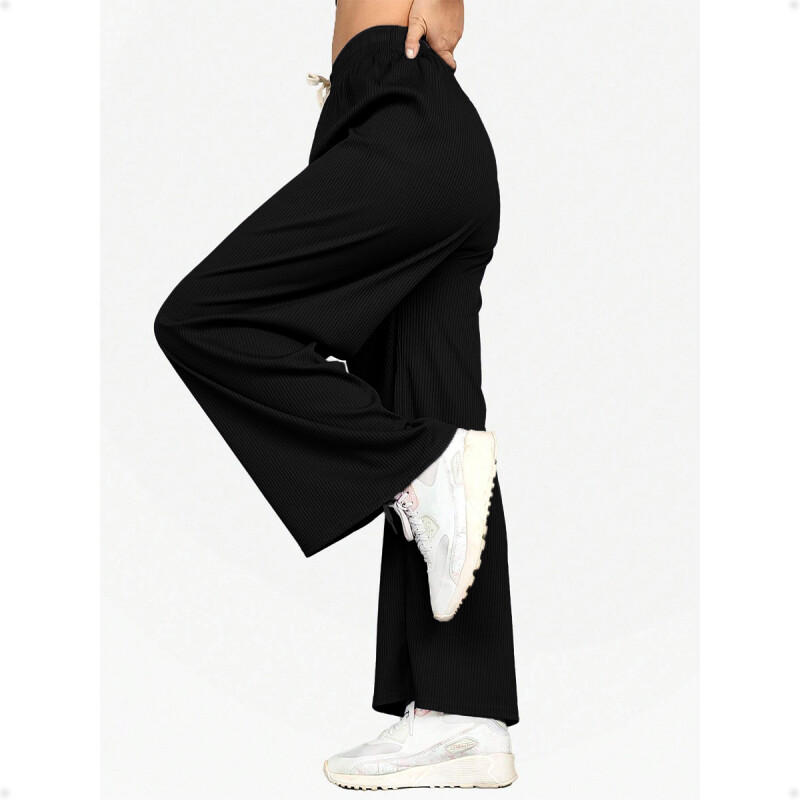 Pantalón Palazzo para Mujer Negro