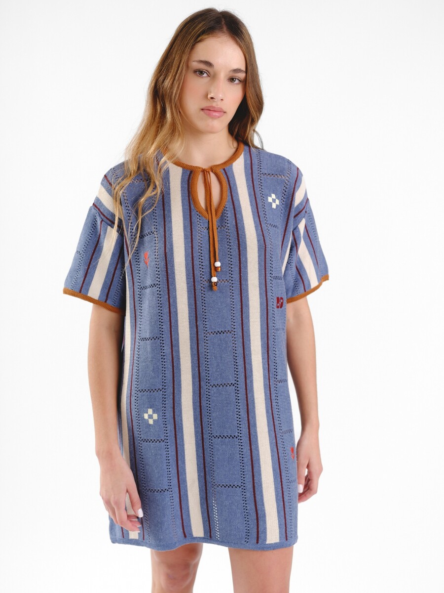 Vestido Néctar PRE ORDER - Azul 