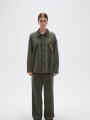 Camisa Ligu Verde Oliva
