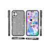 Protector para iPhone 17 glitter negro Protector Para Iphone 17 Glitter Negro