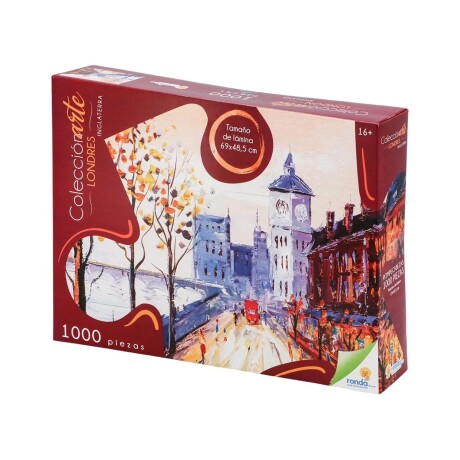 Puzzle en caja Ronda ColecciónArte Londres 1000 piezas Puzzle en caja Ronda ColecciónArte Londres 1000 piezas