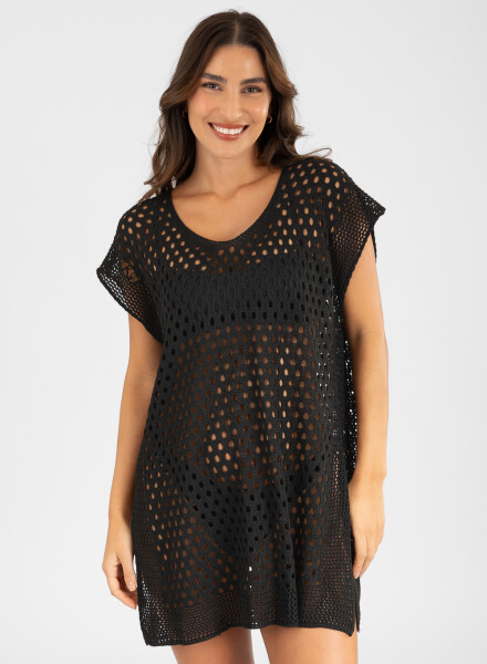 Poncho kiki Negro