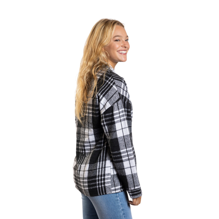 CHERRY FLANNEL SHIRT BLACK