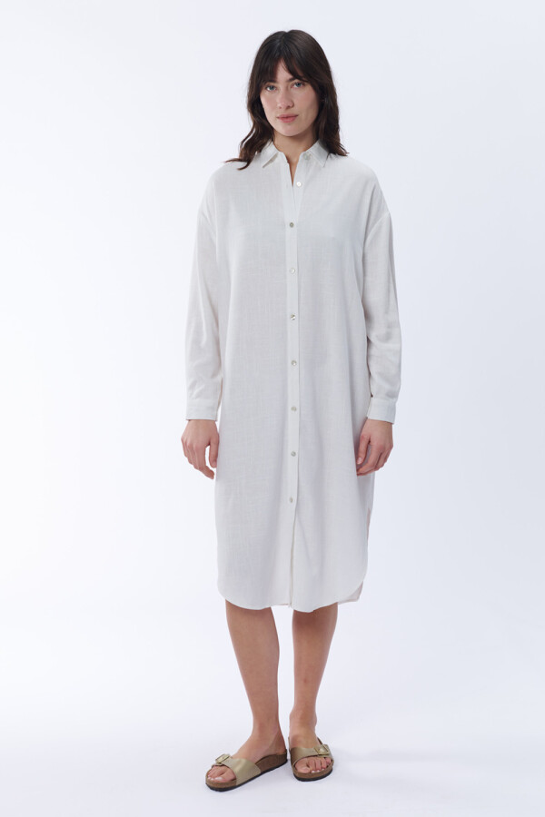 Camisa larga oversize Crudo