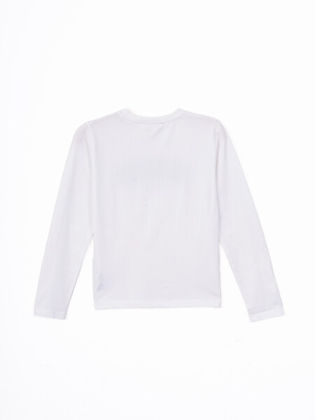 REMERA JAMES BLANCO