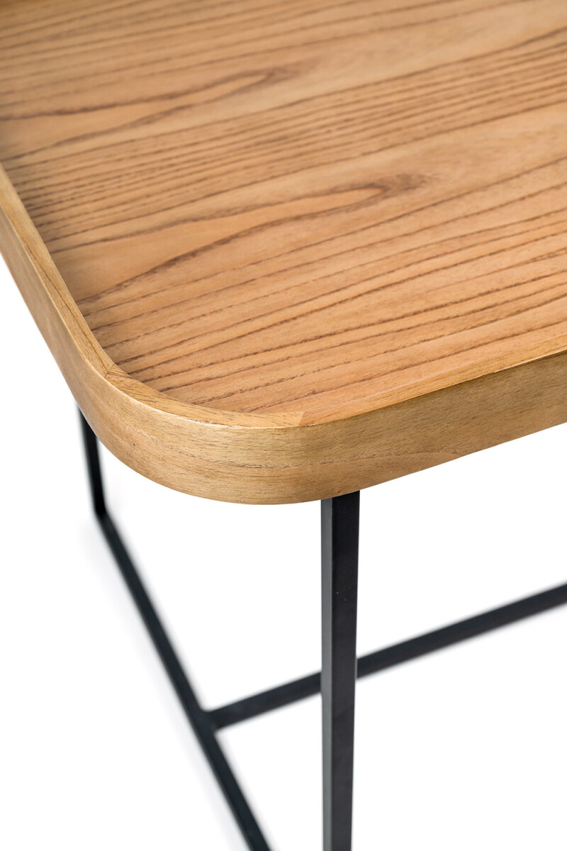 Live MESA LATERAL LIVE ALTA CINAMOMO NATURAL 55X55X58H CM