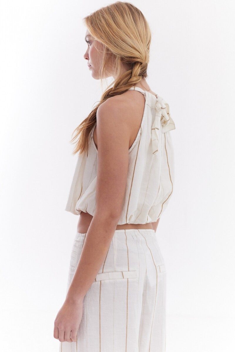 Blusa Puff Blanco