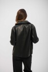 CAMPERA CUERINA NIRIA NEGRO