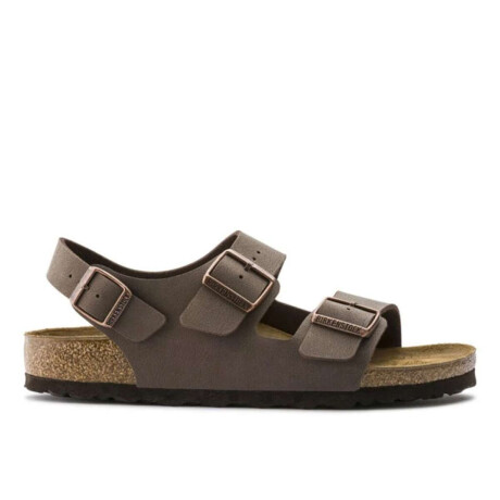 Sandalias Birkenstock Milano BF Nobuk Hombre Mocca