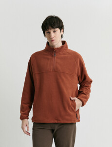 470565 SWEATER NAVIGATOR Ladrillo