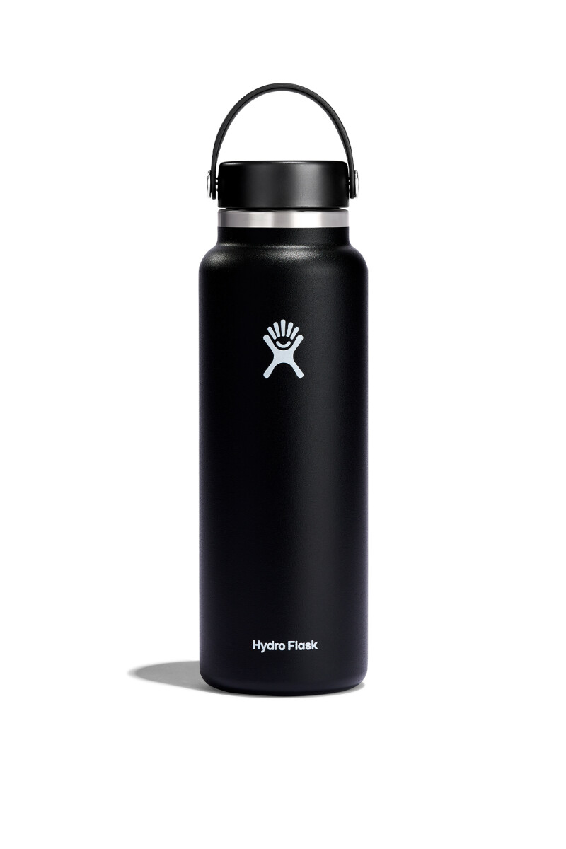 40 OZ WIDE MOUTH 2.0 FLEX CAP Black