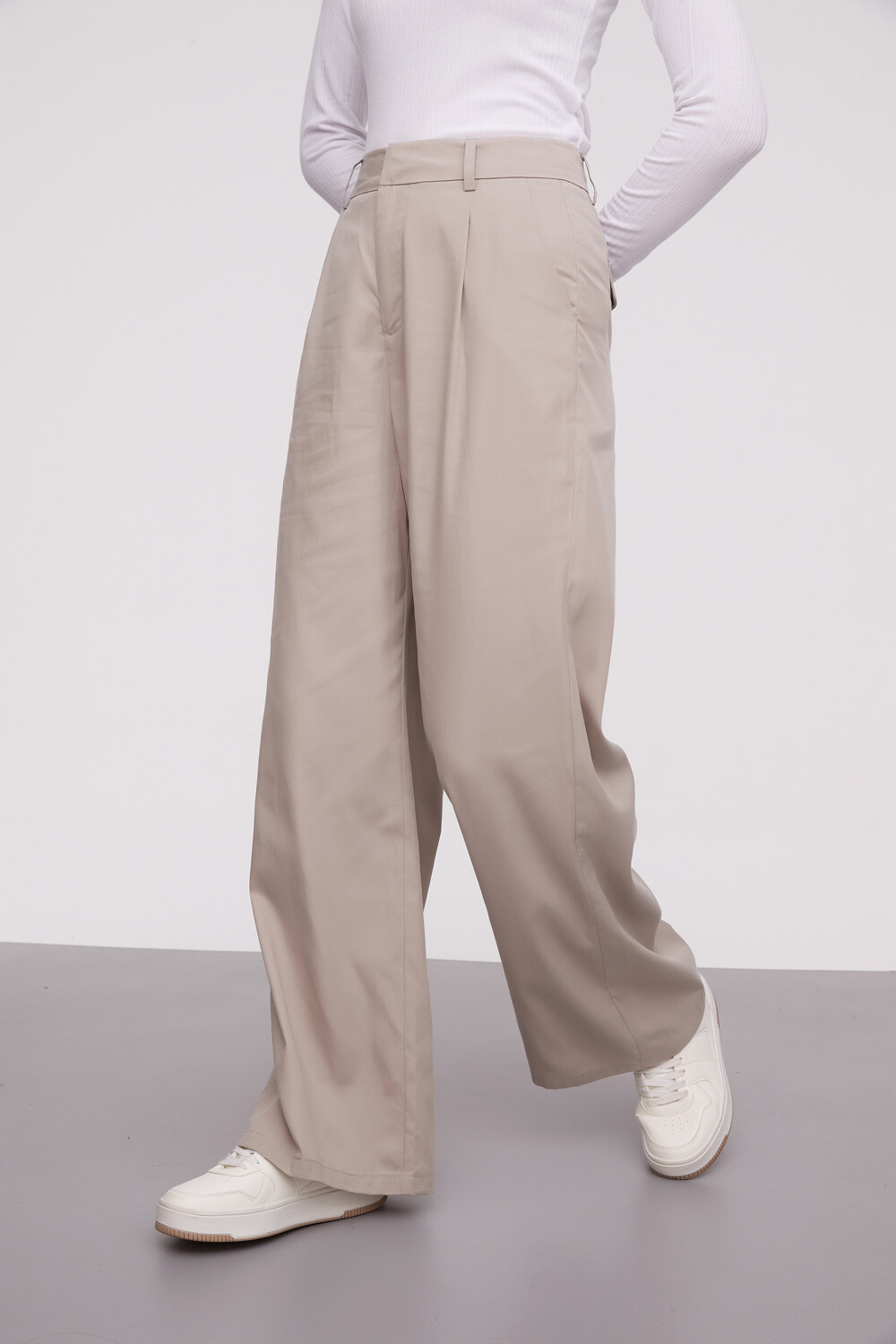 Pantalon Phoebus Cemento