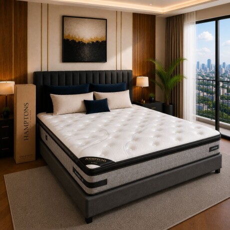 Colchon de resortes Queen Hamptons Platinum Colchon de resortes Queen Hamptons Platinum