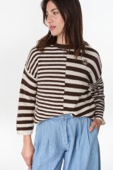 Sweater Calipso Chocolate/Crudo