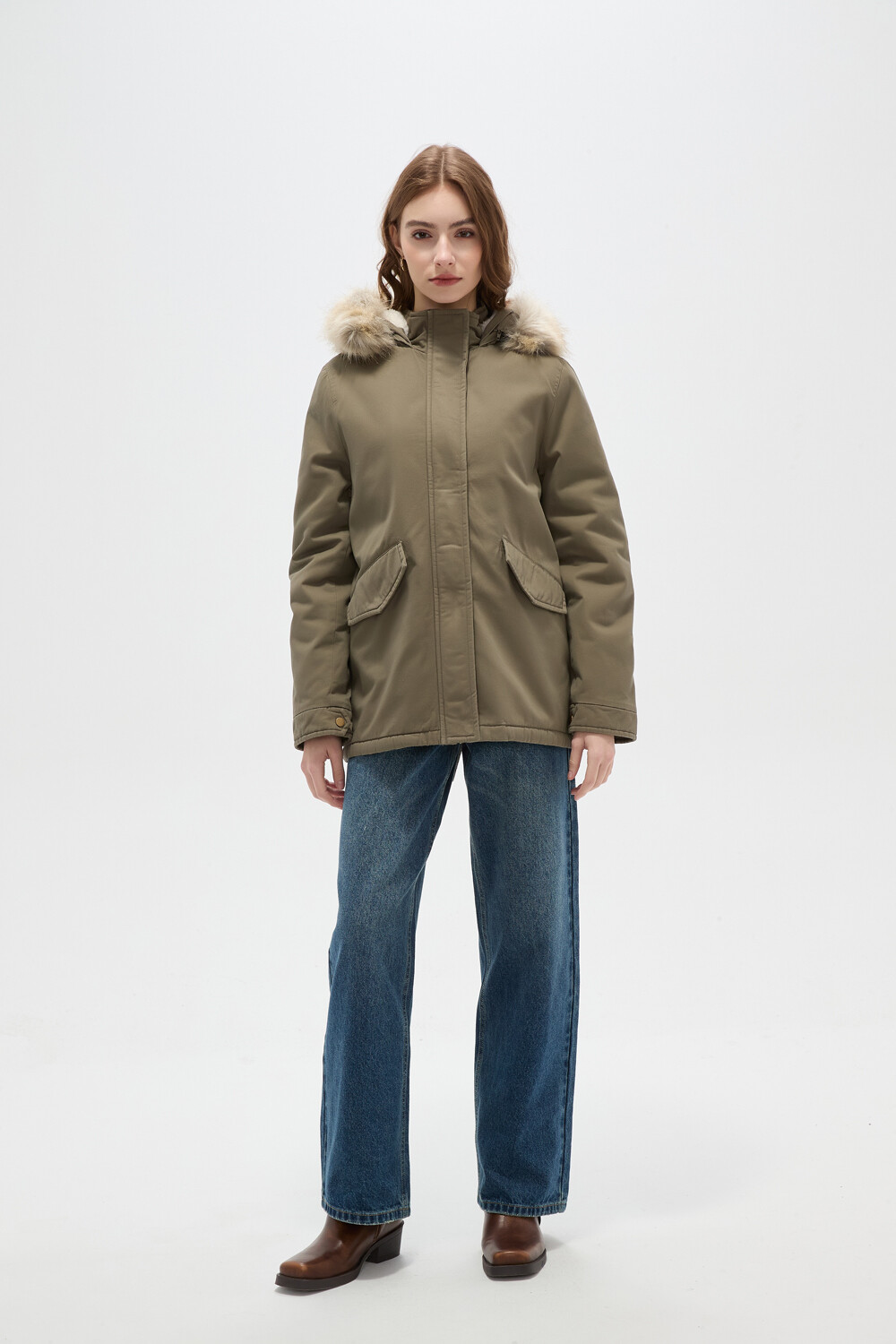 Campera Lajoa Verde Oliva