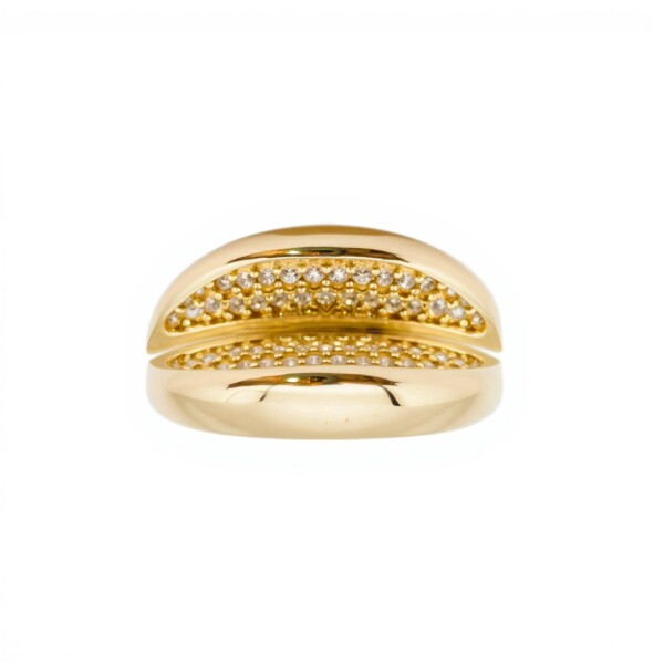 Anillo Casual -Oro bajo-Piedra Zirconia-AN8212 conpiedra
