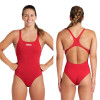 Malla De Entrenamiento Para Mujer Arena Women's Team Swimsuit Swim Pro Solid Rojo