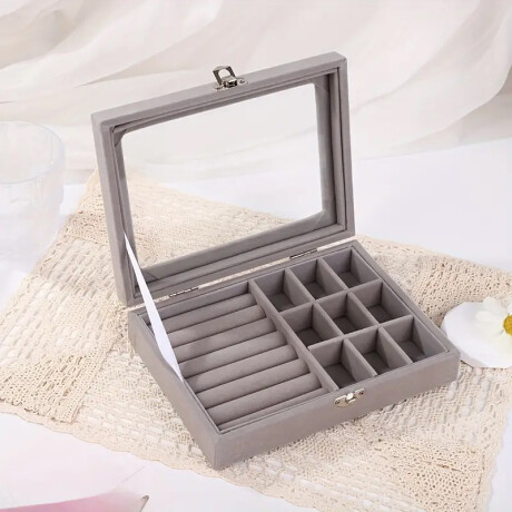 Alhajero Rectangular Gris