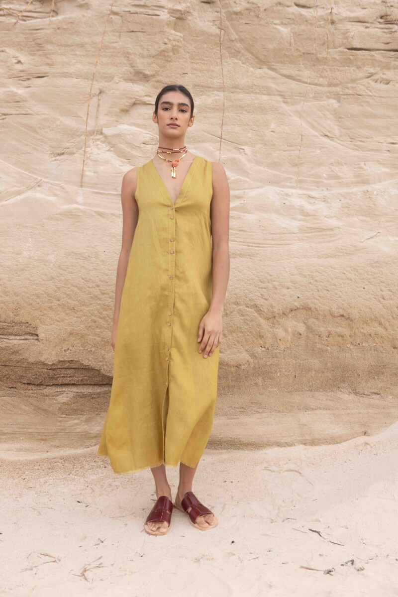 VESTIDO VESTA Pistacho