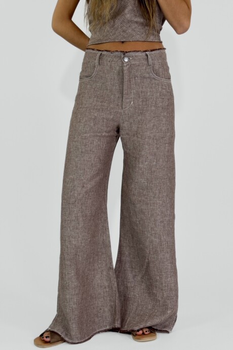 PANTALON NIZA Marron