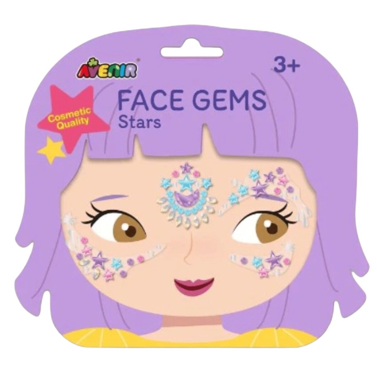 Stickers Gema Faciales Estrellas Avenir 