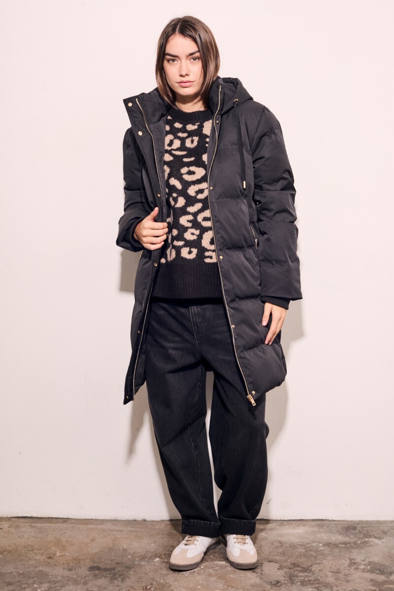 Tapado Capitoneado Negro