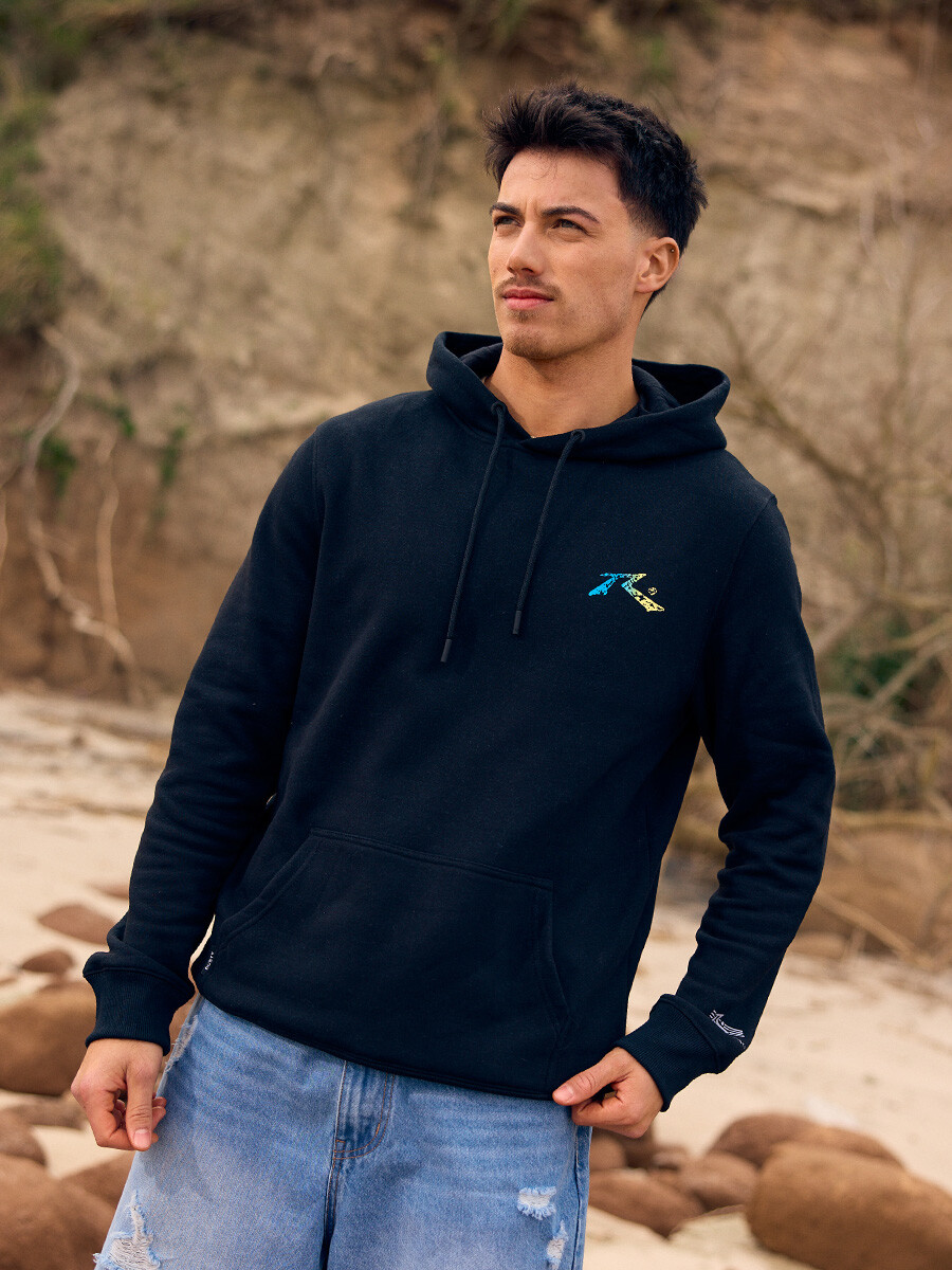 CANGURO S/C BLANE 40 AÑOS RUSTY - Negro 