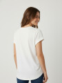 Remera Owais Marfil / Off White