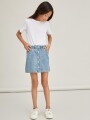 Falda Denim Light Blue Denim