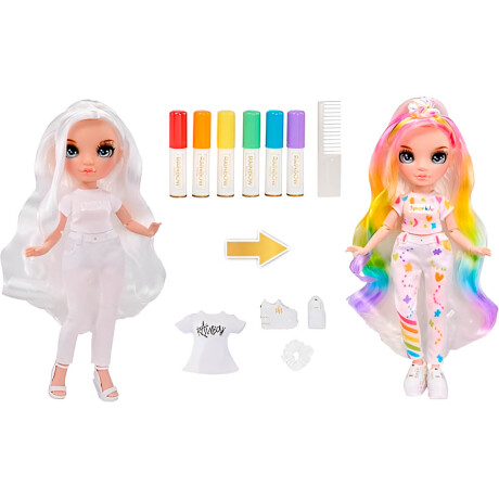 Muñeca Rainbow High Color & Create Surtido + Acc Muñeca Rainbow High Color & Create Surtido + Acc