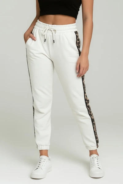 Pantalón Zebra Blanco