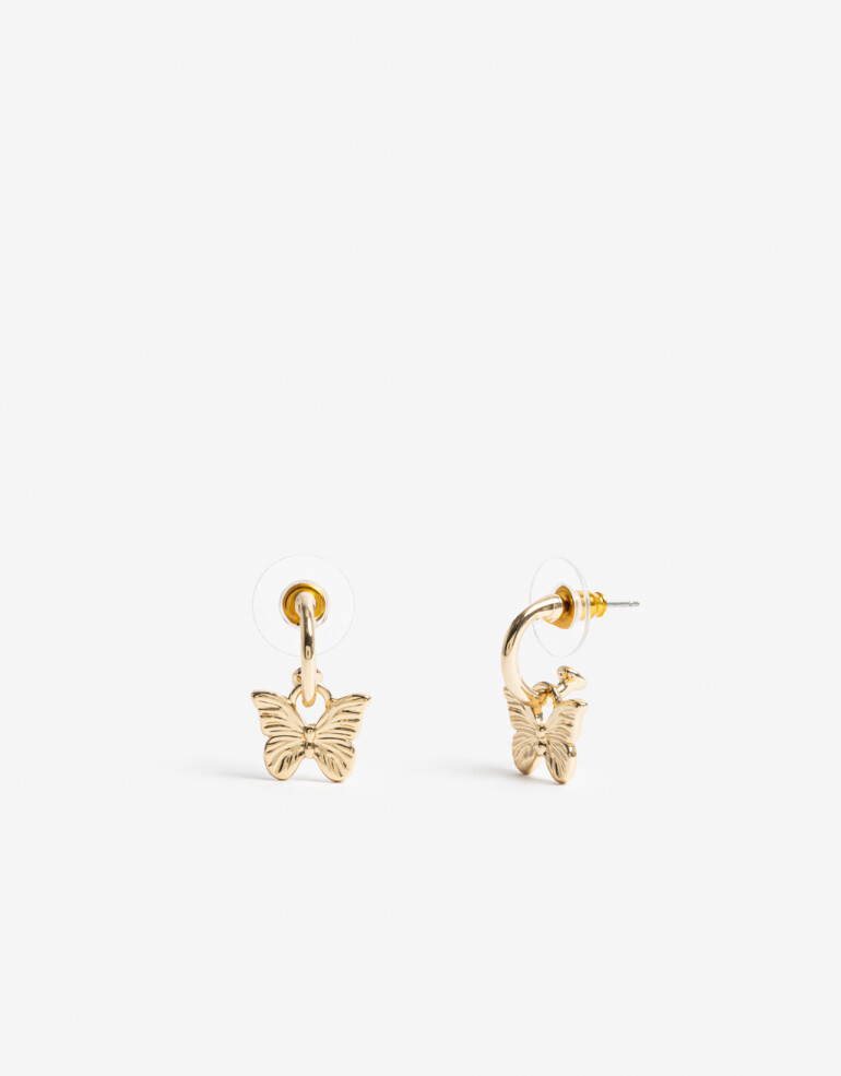 Aros Argollas Metal Aros Argollas - Dorado