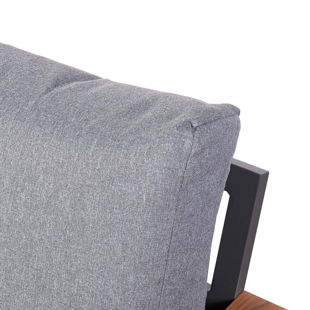 SET DE LIVING ALUMINIO GRIS TENERIFE