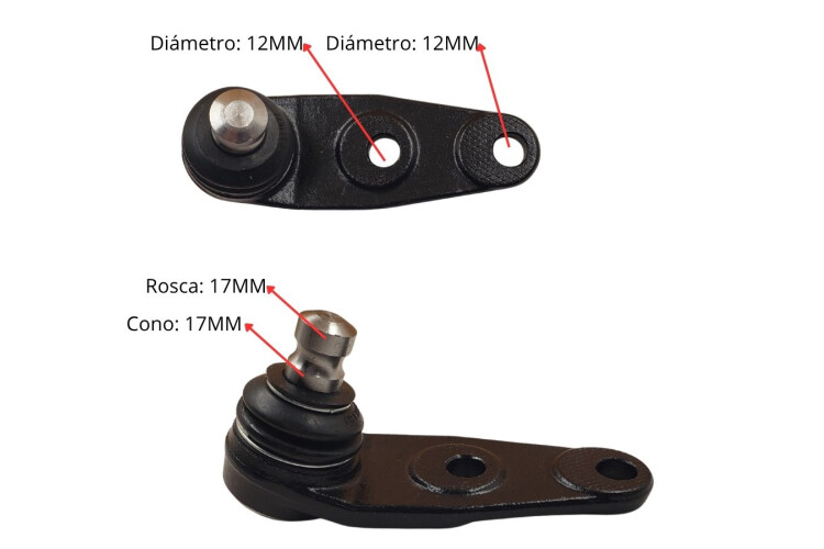 Rotula Volks Parati/Amazon - Senda/Gol I/Saveiro 80-94 Der/Izq Rotula Volks Parati/Amazon - Senda/Gol I/Saveiro 80-94 Der/Izq
