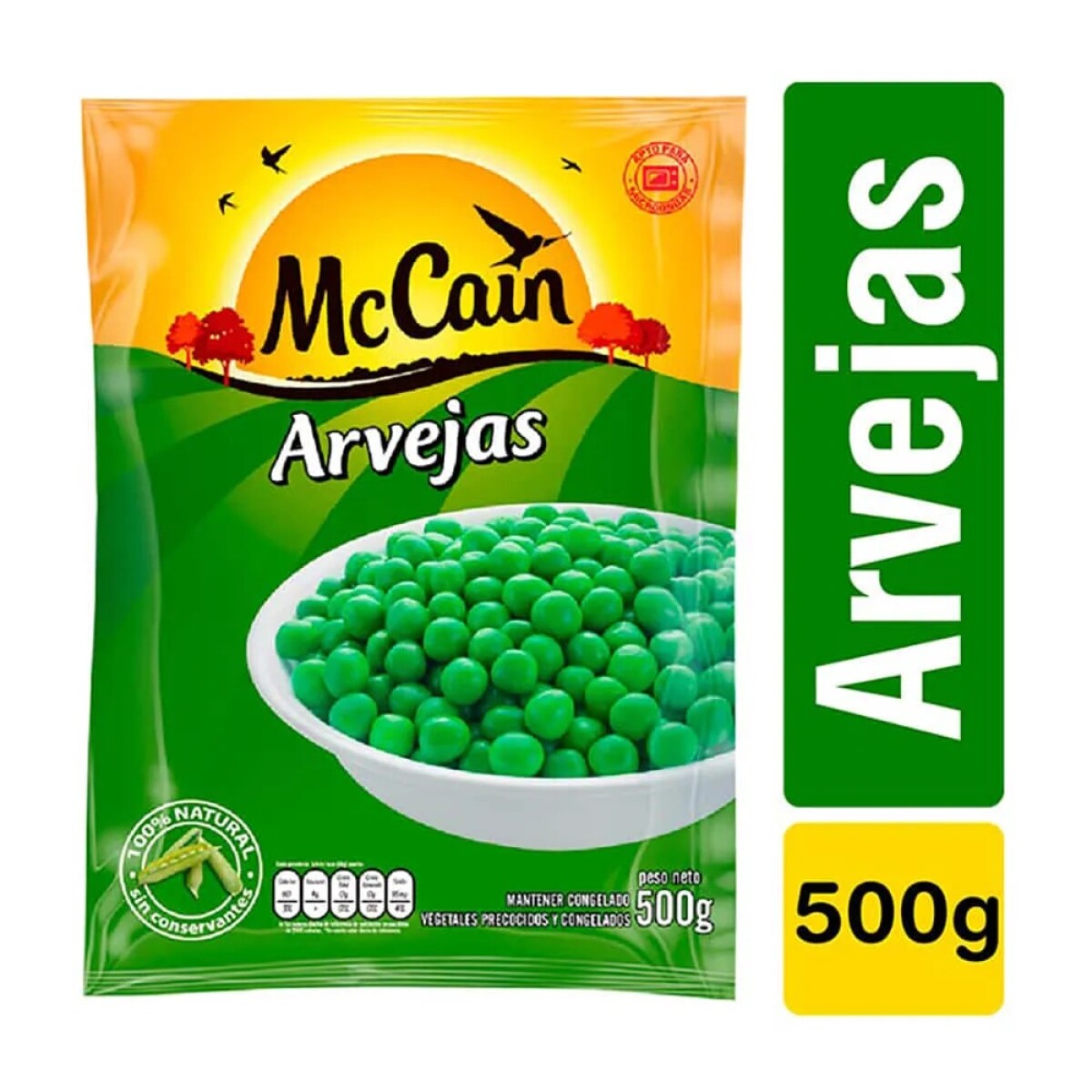 ARVEJAS 500G 