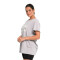Remera de Mujer Umbro Logo Gris - Blanco