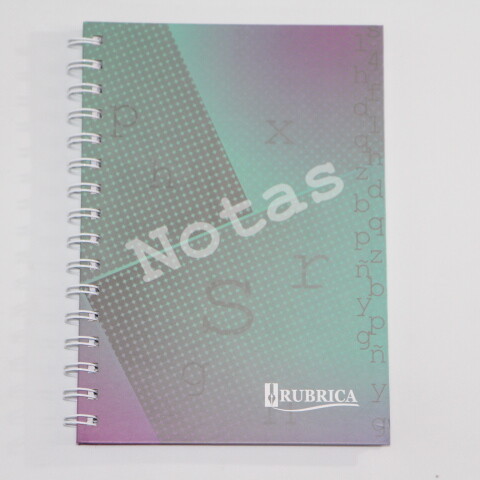 CUADERNOLA RUBRICA TAPA DURA CON ESPIRAL TAMAÑO A5 180 HOJAS CUADERNOLA RUBRICA TAPA DURA CON ESPIRAL TAMAÑO A5 180 HOJAS