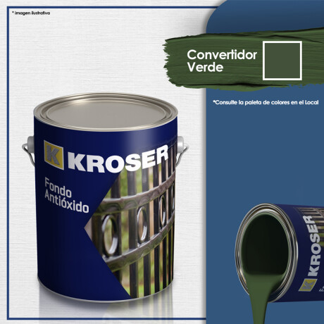 FONDO HERRERIA VERDE 1/4L KROSER ++ N/a