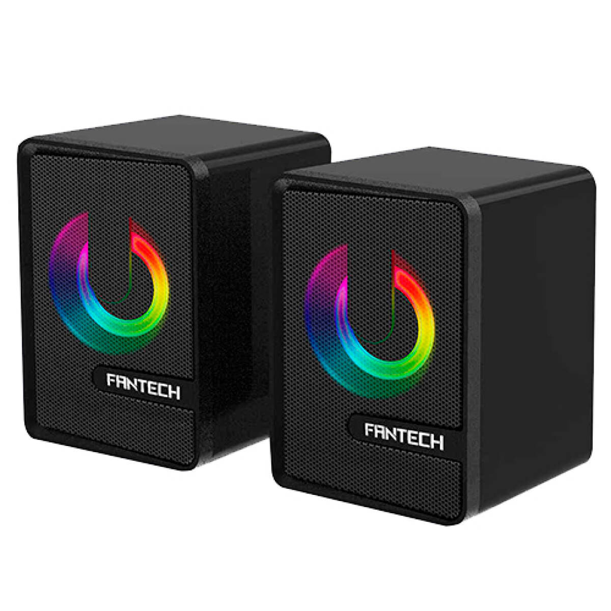 Parlantes para PC Fantech USB RGB GS-203 