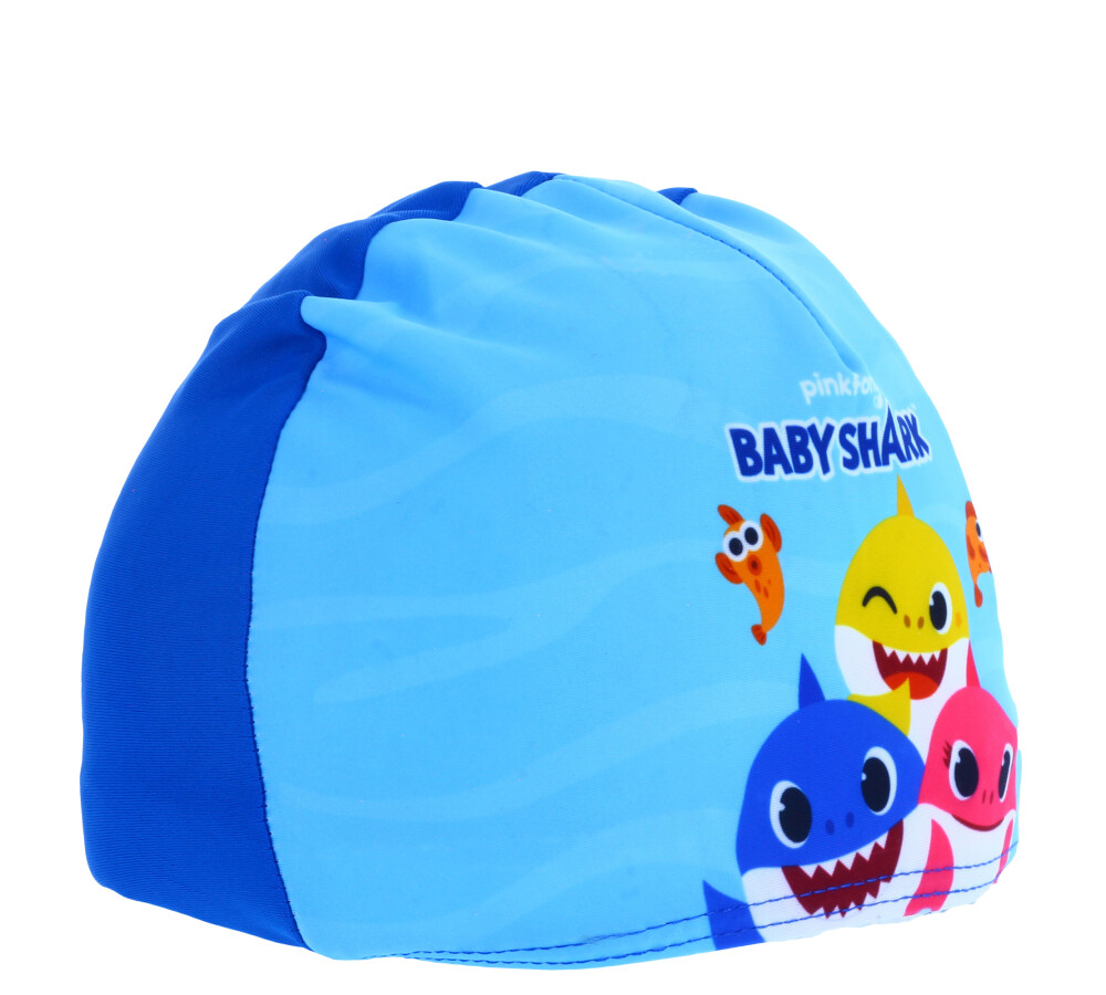 Gorra de Baño Baby Shark Celeste/Azul