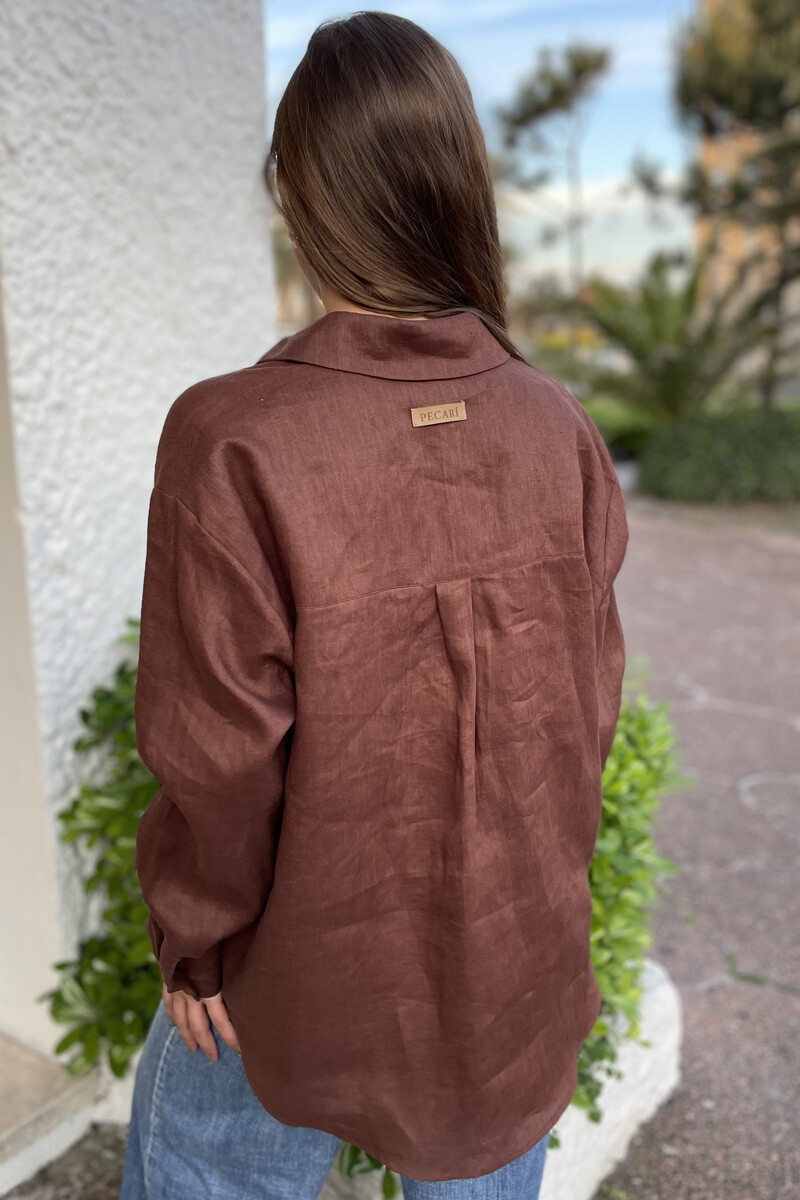 Camisa costa Chocolate