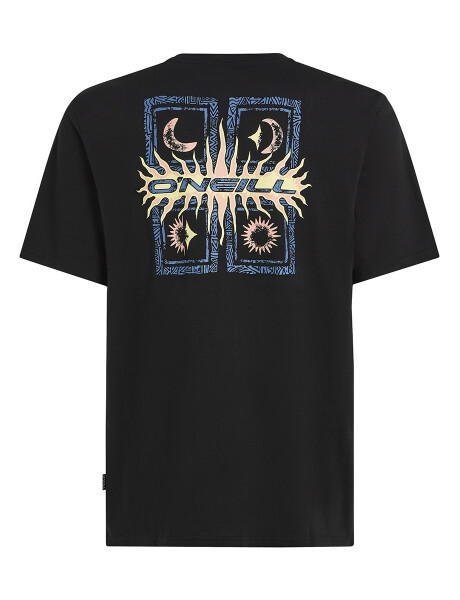 Remera O'Neill Retro Graphic Negro Remera O'Neill Retro Graphic Negro